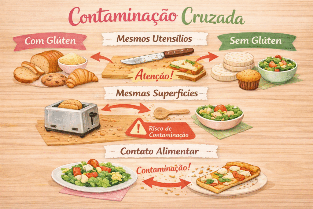 O que é contaminação cruzada?